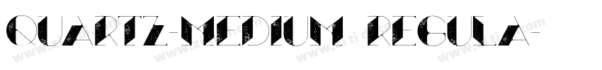 Quartz-Medium Regula字体转换